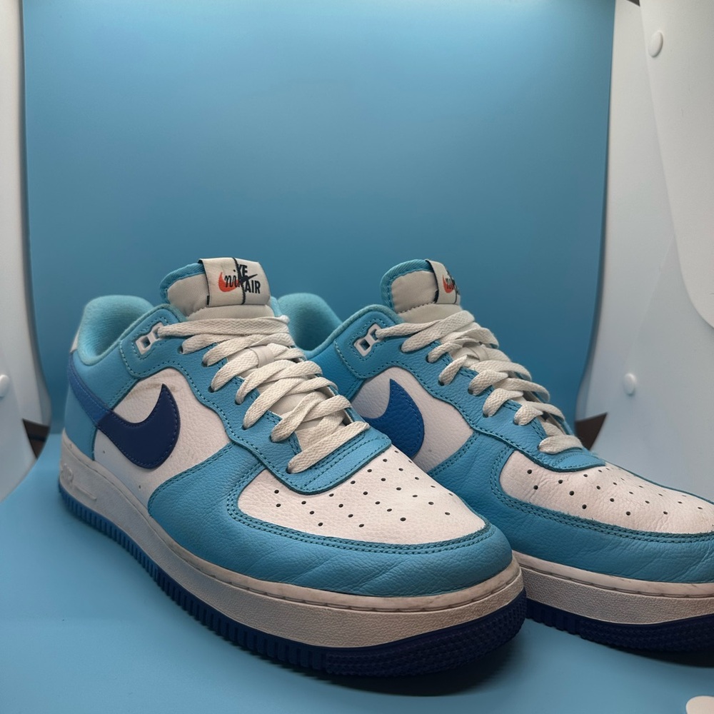 Nike Air Force 1 Low ‘07 LV8 Split light photo Blue Deep Royal